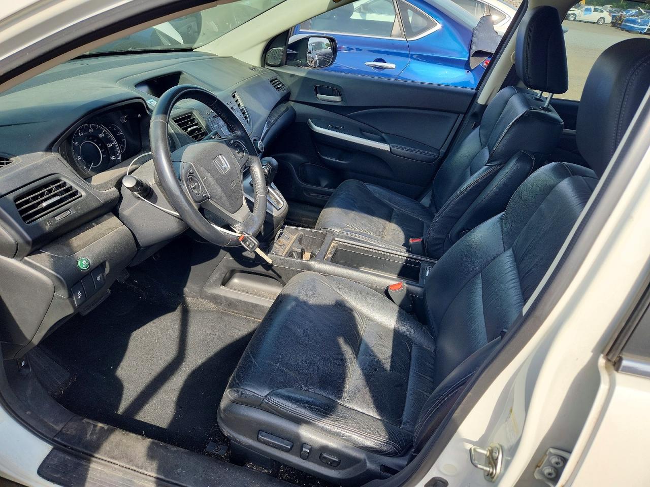 2014 Honda Cr-v Exl Белый vin: 5J6RM4H71EL066657