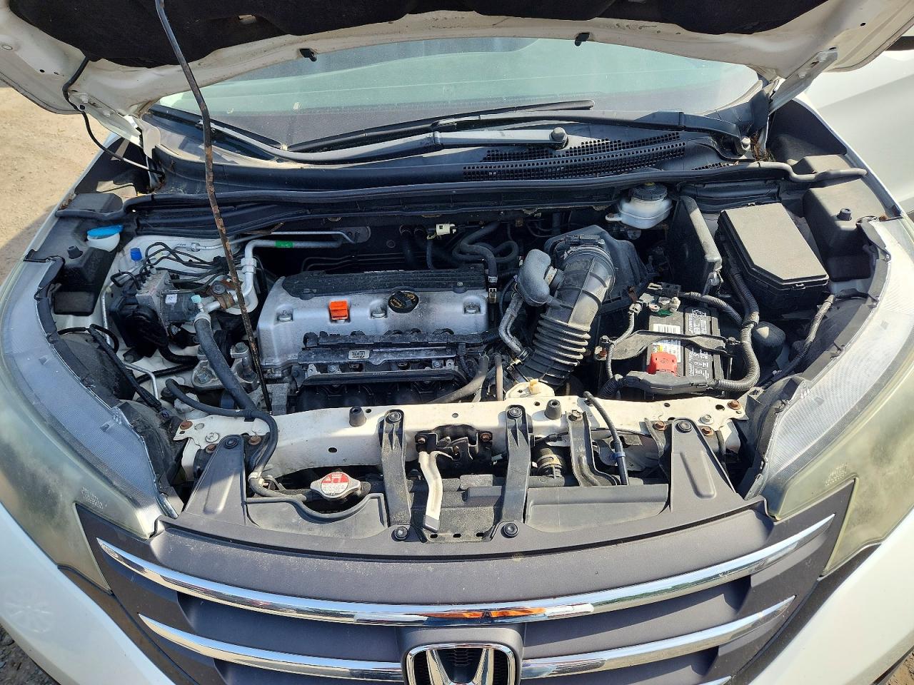 2014 Honda Cr-v Exl Белый vin: 5J6RM4H71EL066657
