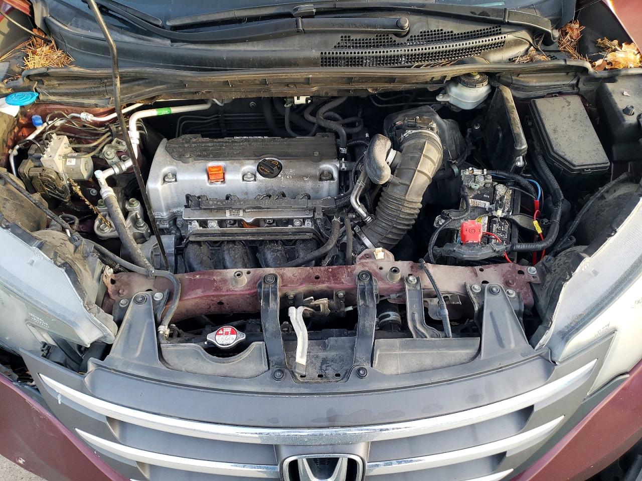 2014 Honda Cr-v Exl Бордовый vin: 5J6RM4H71EL071115