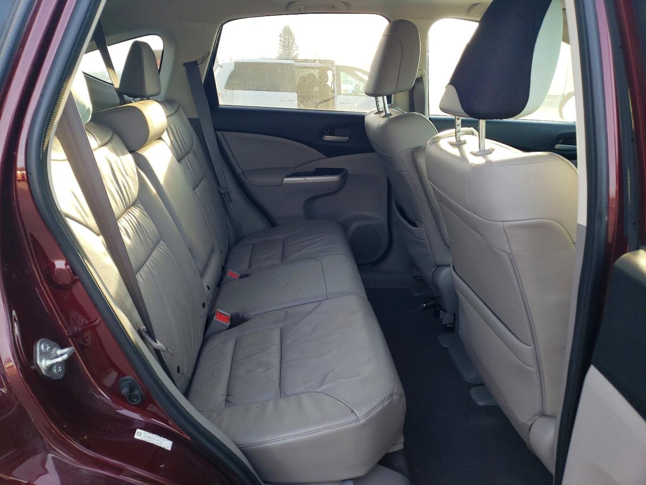 2014 Honda Cr-v Exl Бордовый vin: 5J6RM4H71EL071115
