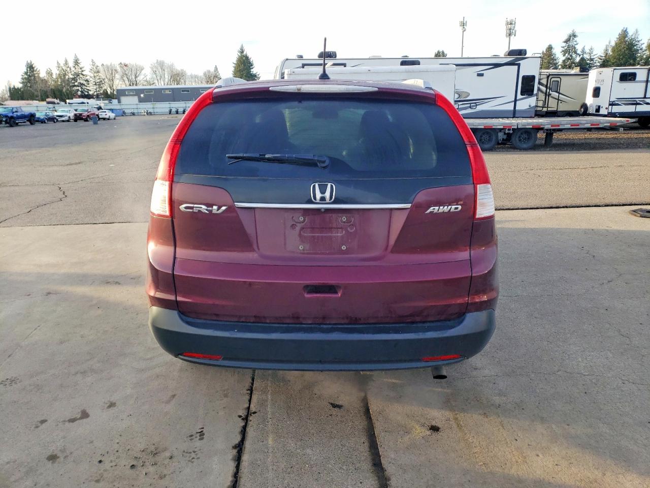 2014 Honda Cr-v Exl Бордовый vin: 5J6RM4H71EL071115
