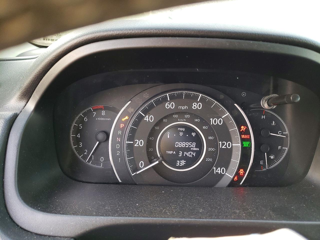 2014 Honda Cr-v Exl Бордовый vin: 5J6RM4H71EL071115