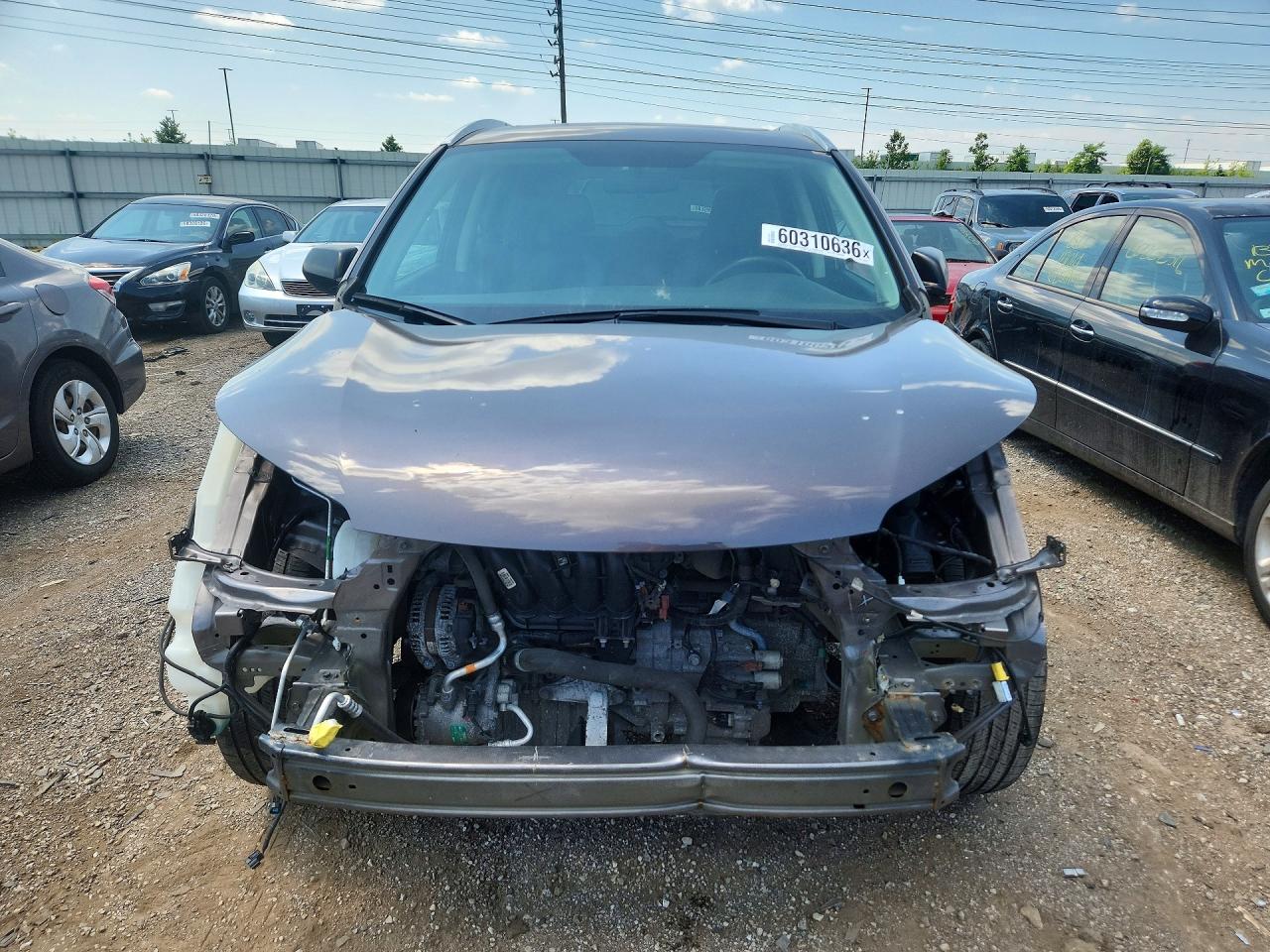2014 Honda Cr-v Exl Gray vin: 5J6RM4H71EL083393