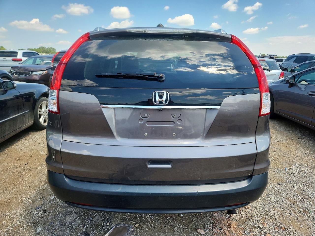 2014 Honda Cr-v Exl Gray vin: 5J6RM4H71EL083393