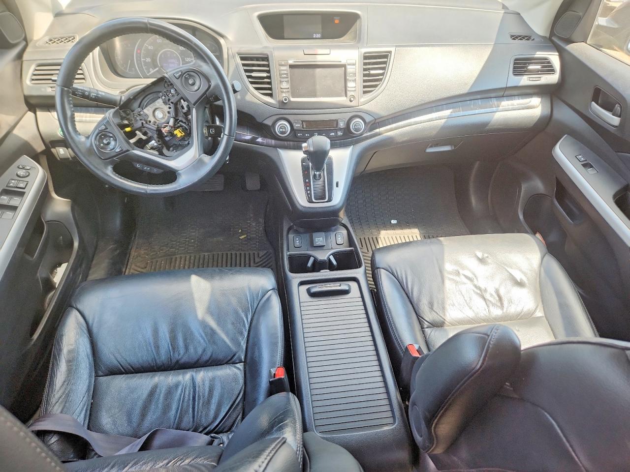 2014 Honda Cr-v Exl Gray vin: 5J6RM4H71EL083393