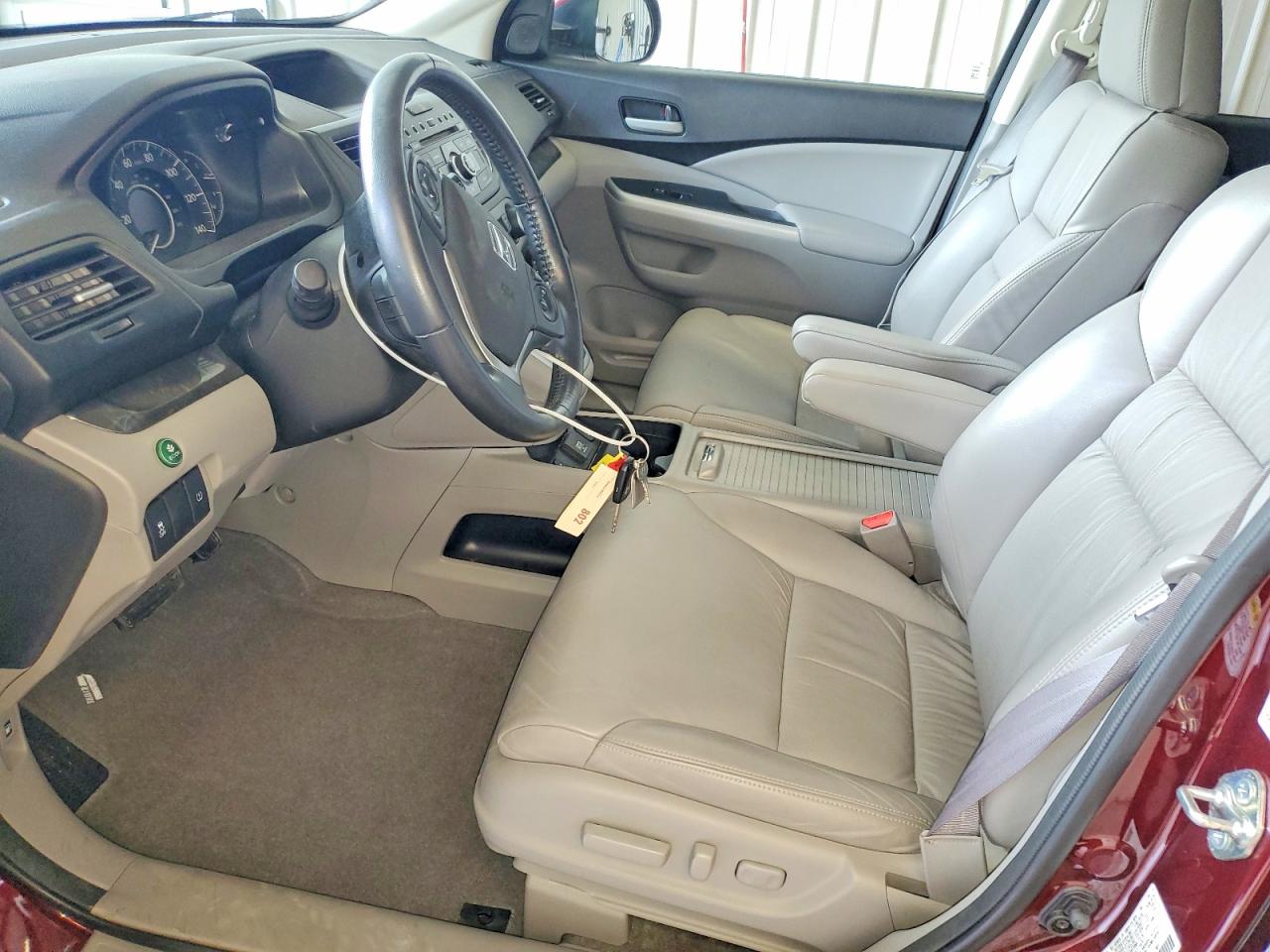 2014 Honda Cr-v Exl Maroon vin: 5J6RM4H71EL093387