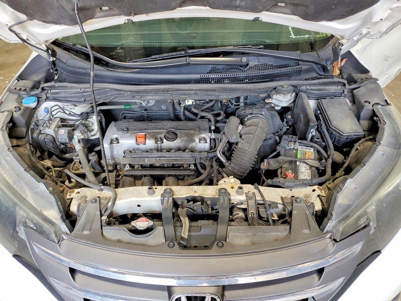 2014 Honda Cr-v Exl White vin: 5J6RM4H71EL095642