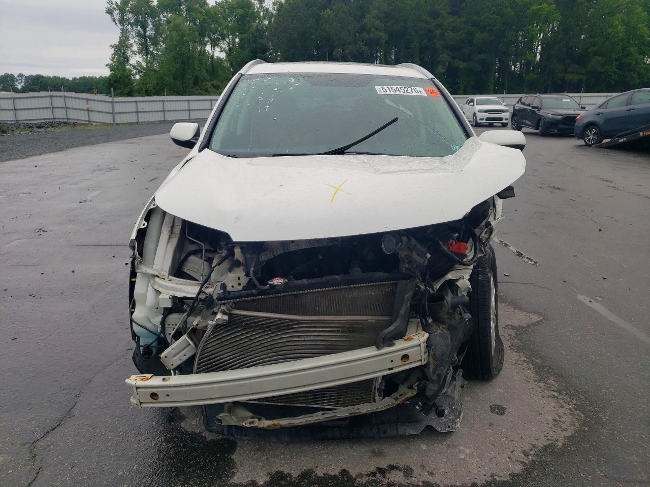2014 Honda Cr-v Exl White vin: 5J6RM4H71EL096371