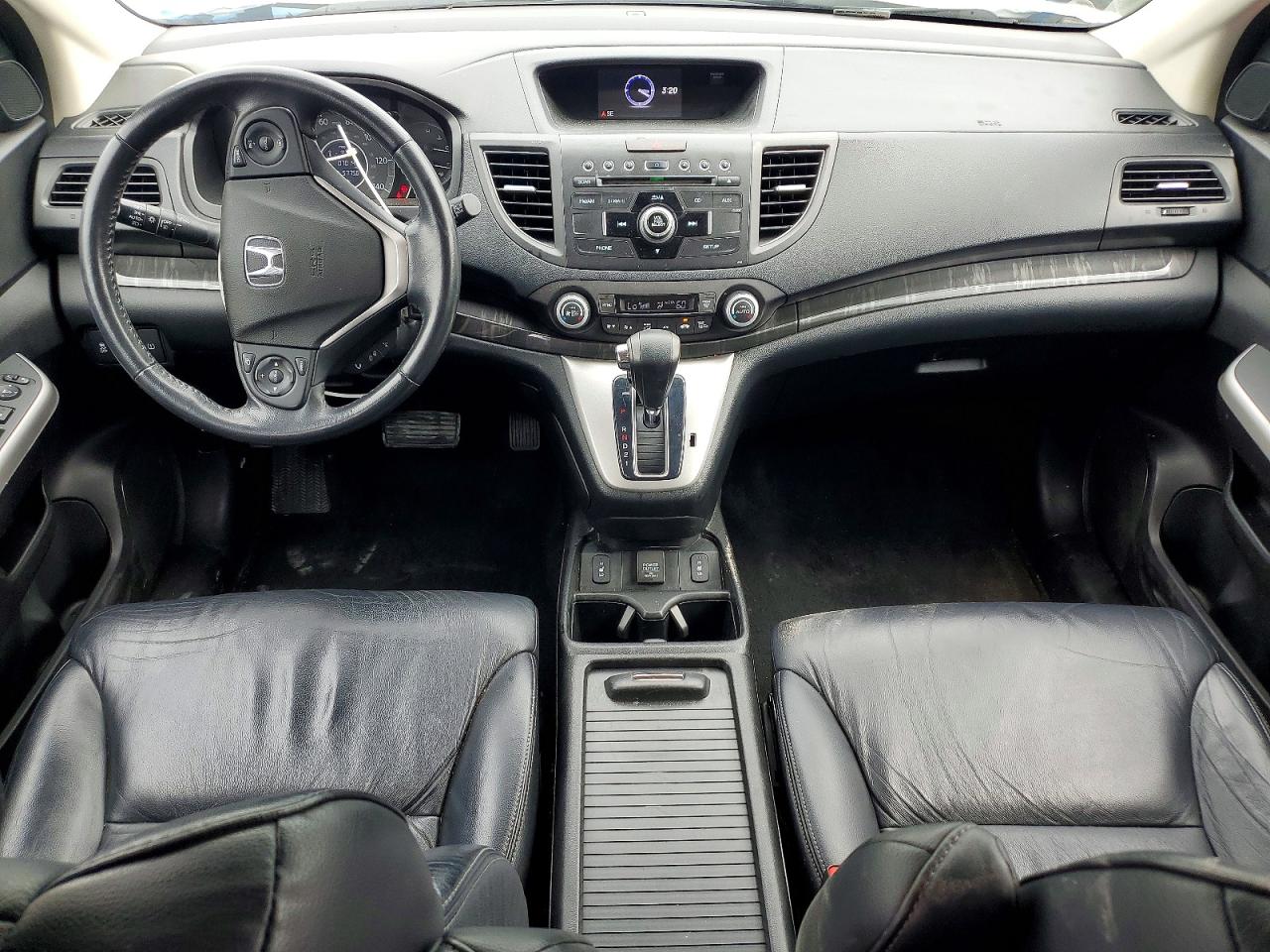 2014 Honda Cr-v Exl White vin: 5J6RM4H71EL099061