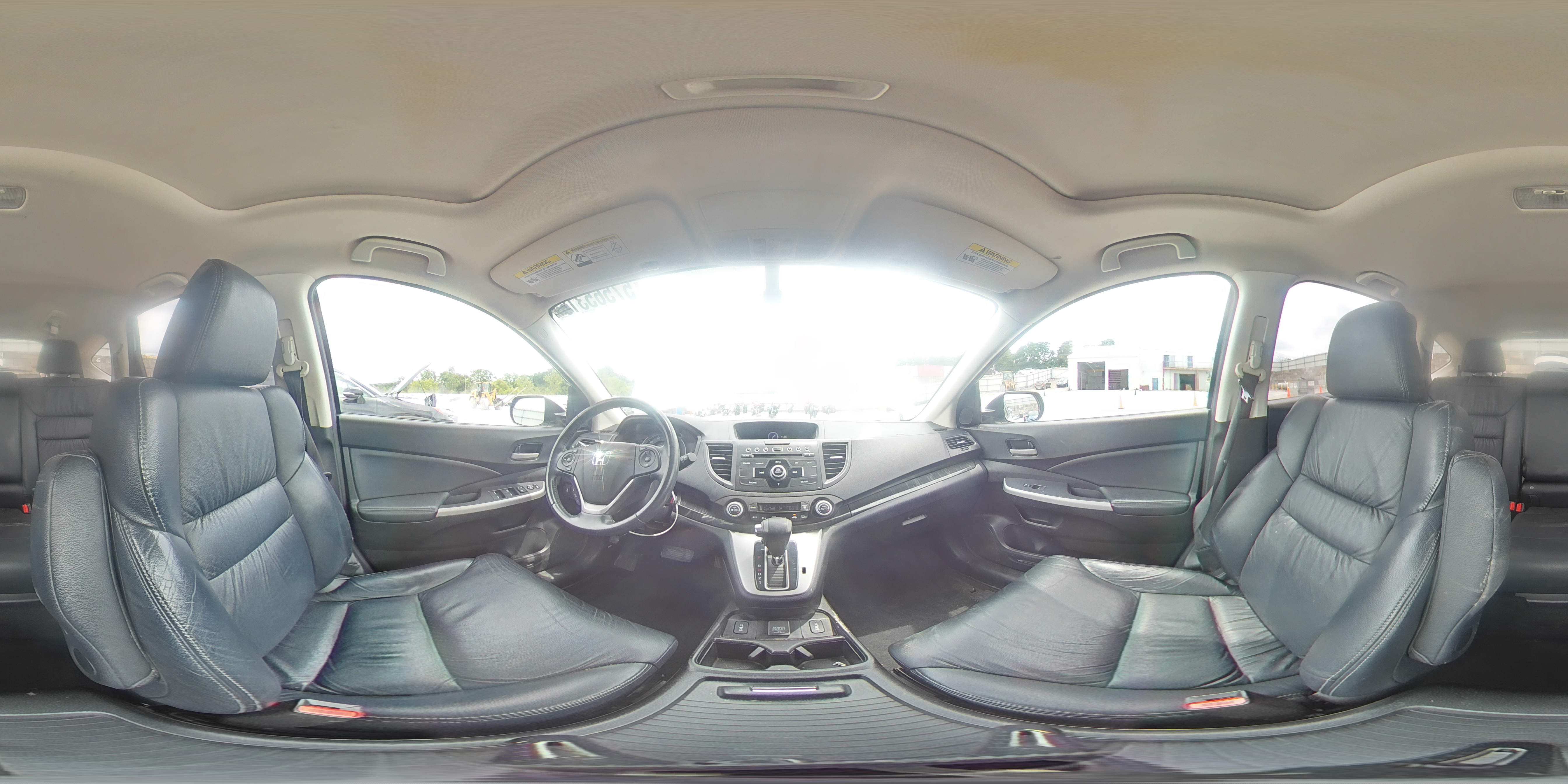 2014 Honda Cr-v Exl White vin: 5J6RM4H71EL099061