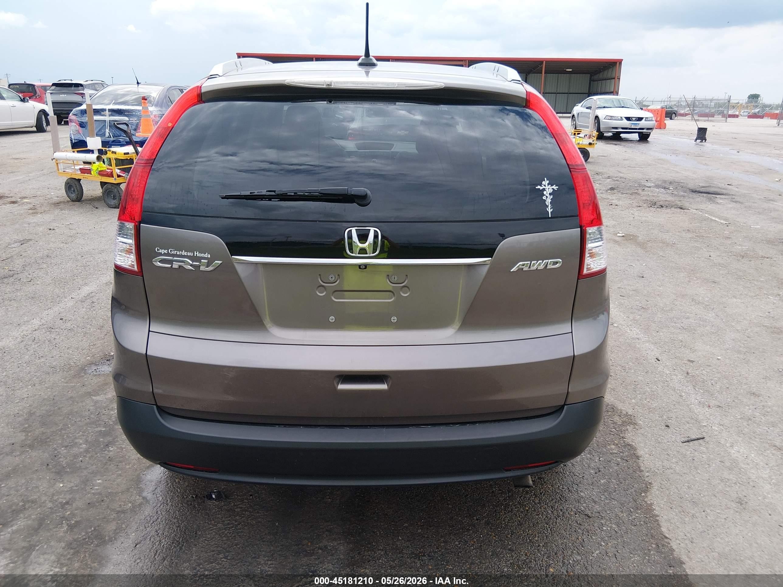2014 Honda Cr-v Ex-l Gray vin: 5J6RM4H71EL104601