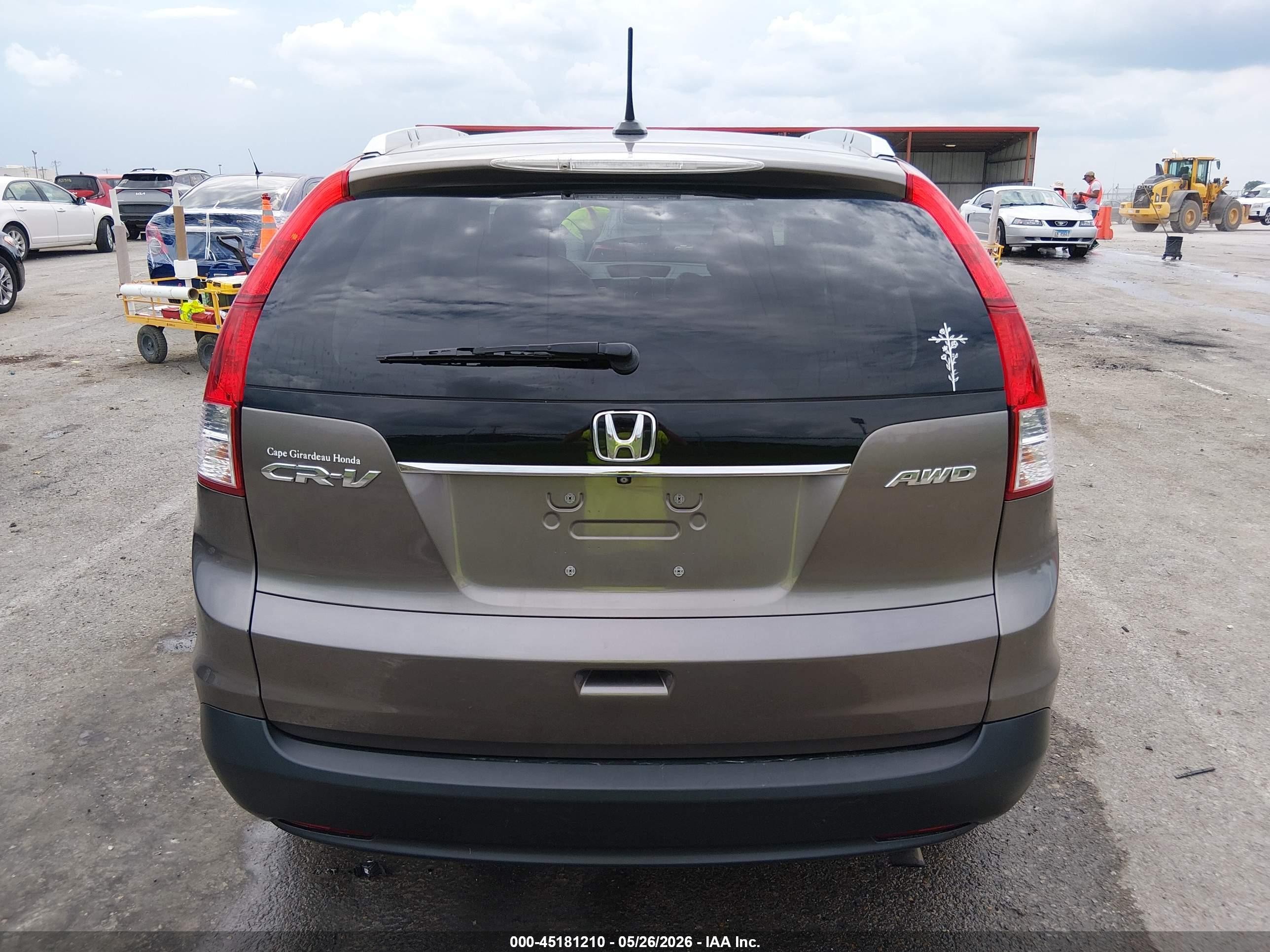 2014 Honda Cr-v Ex-l Gray vin: 5J6RM4H71EL104601