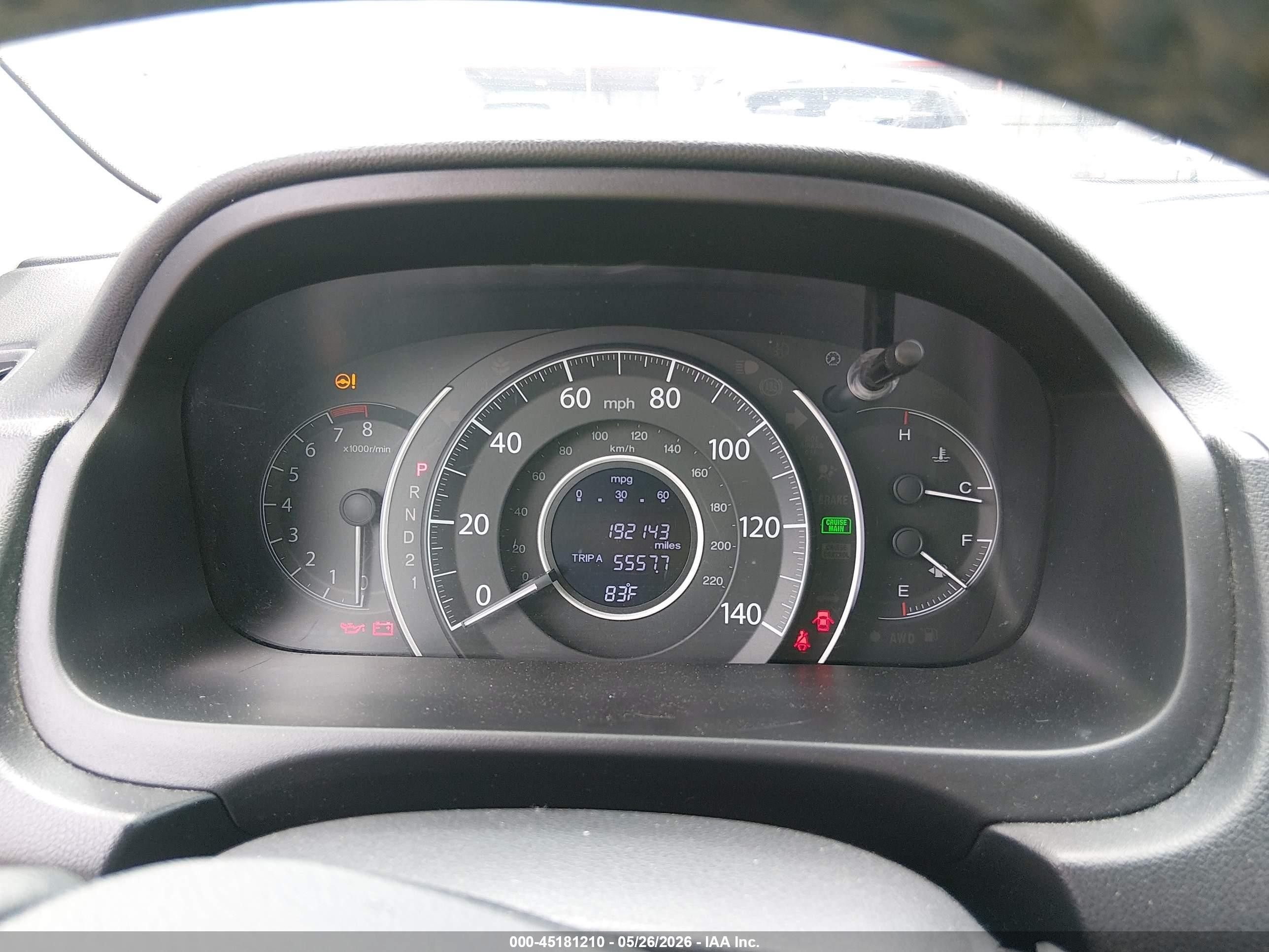 2014 Honda Cr-v Ex-l Gray vin: 5J6RM4H71EL104601