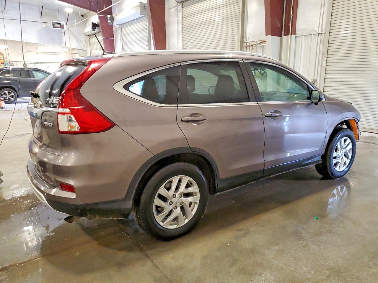 2015 Honda Cr-v Exl Brown vin: 5J6RM4H71FL018464