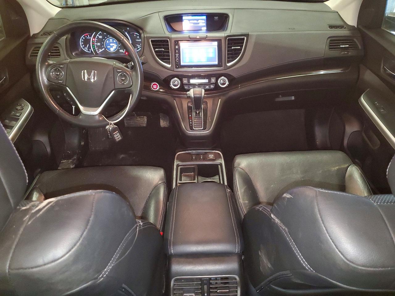 2015 Honda Cr-v Exl Brown vin: 5J6RM4H71FL018464