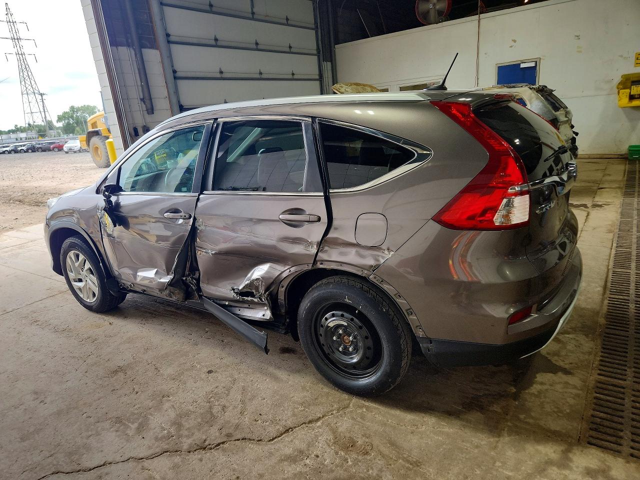 2015 Honda Cr-v Exl Gray vin: 5J6RM4H71FL020571