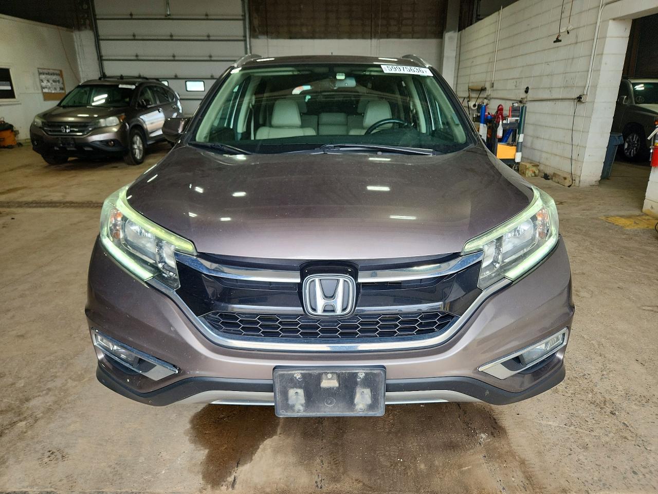 2015 Honda Cr-v Exl Gray vin: 5J6RM4H71FL020571