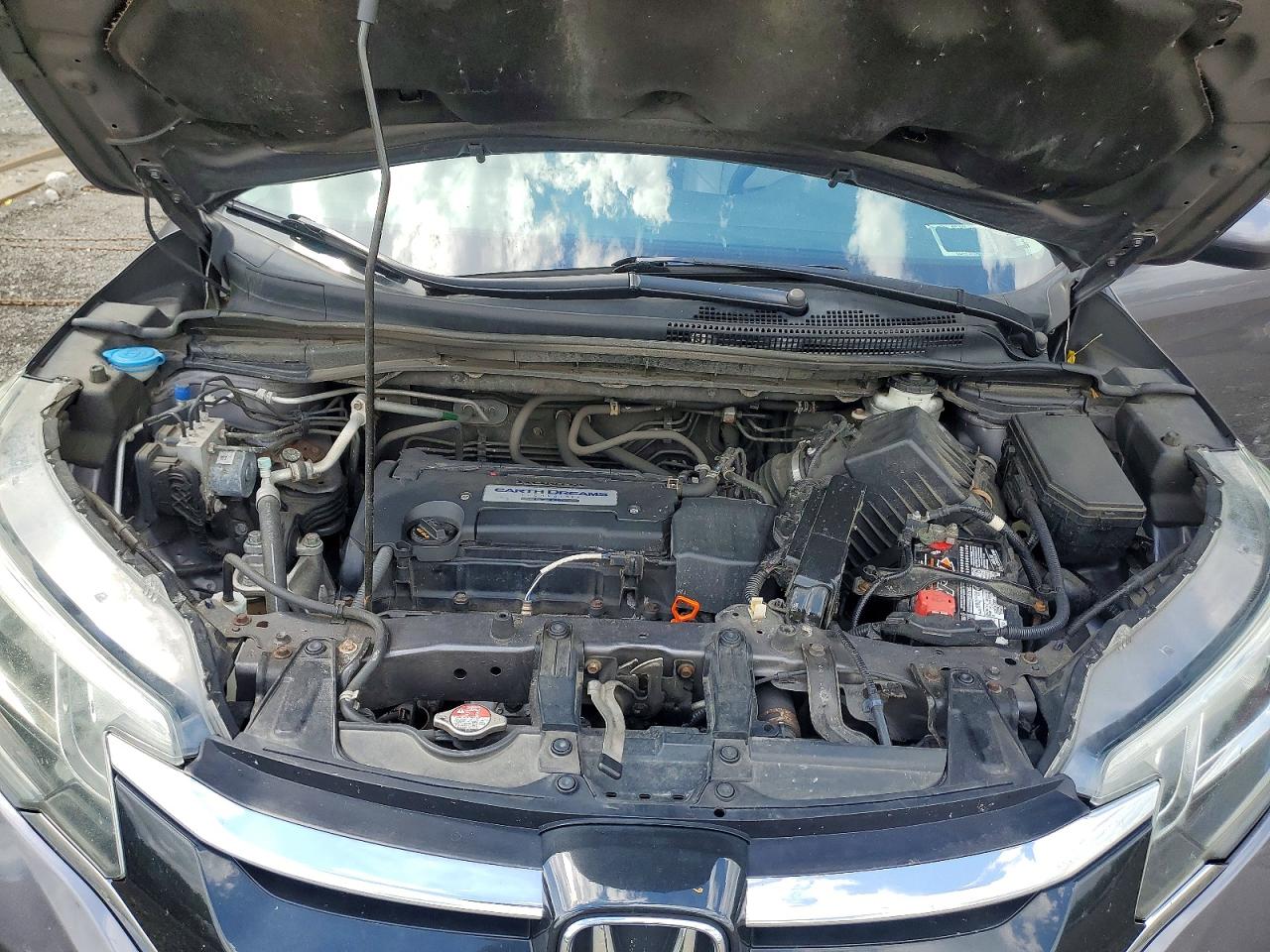 2015 Honda Cr-v Exl Gray vin: 5J6RM4H71FL028895