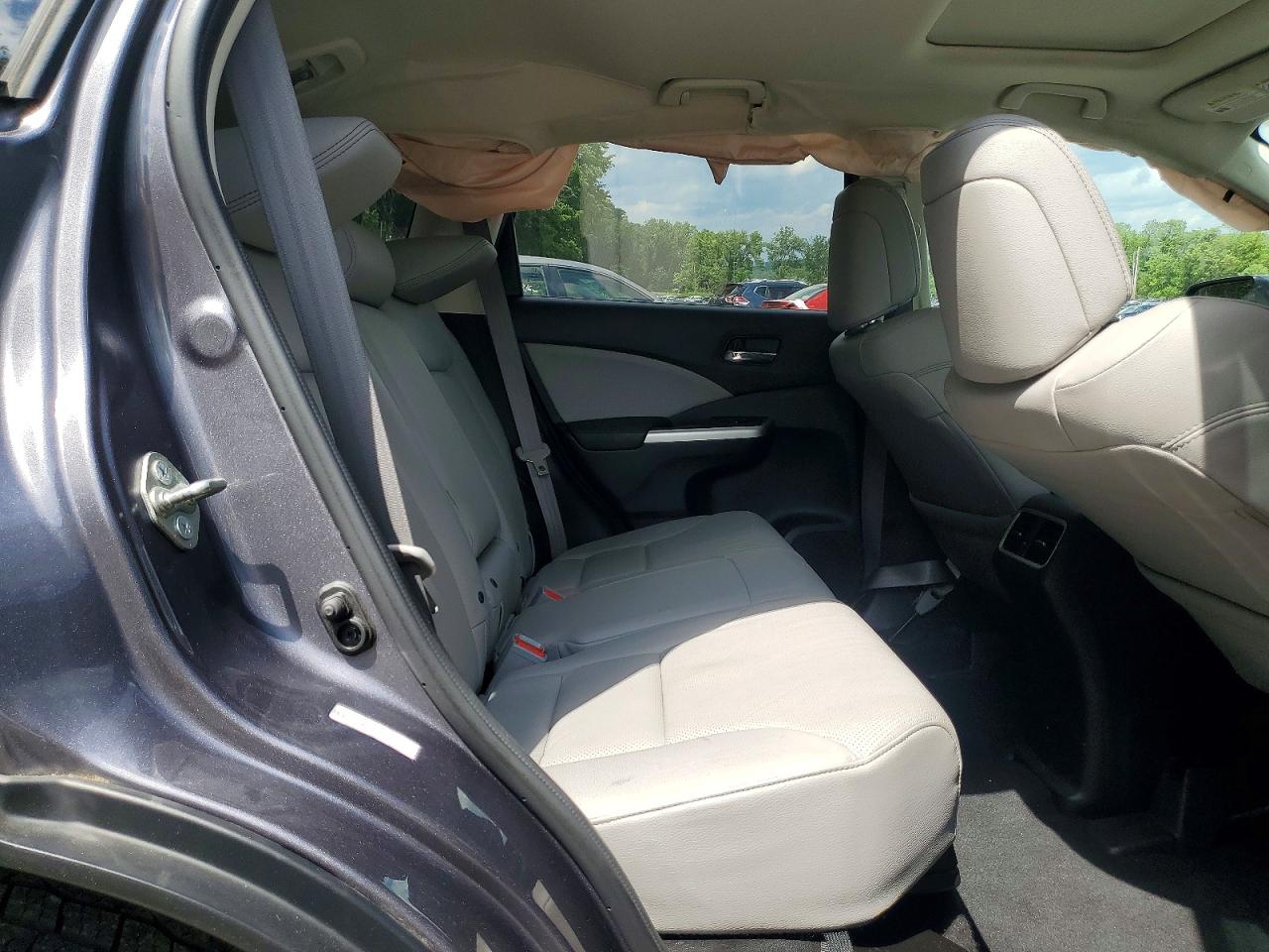 2015 Honda Cr-v Exl Gray vin: 5J6RM4H71FL028895
