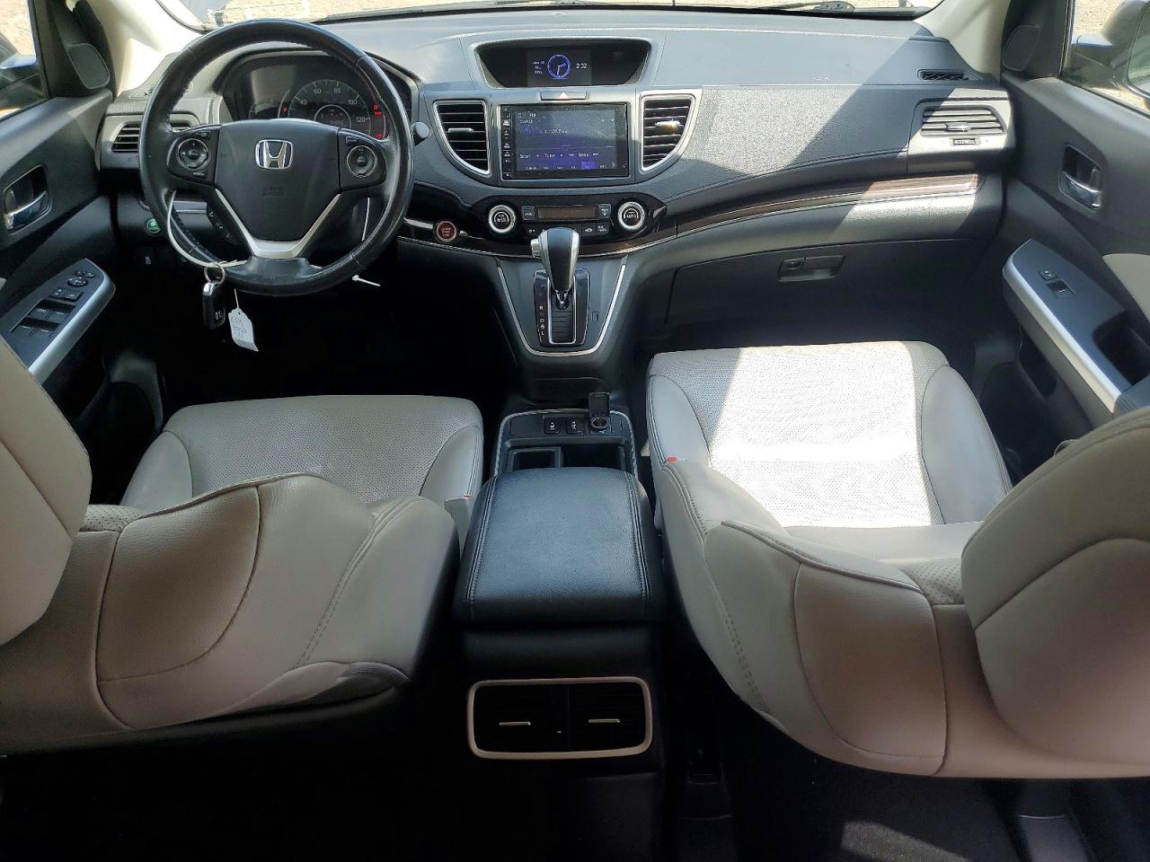 2015 Honda Cr-v Exl Gray vin: 5J6RM4H71FL028895