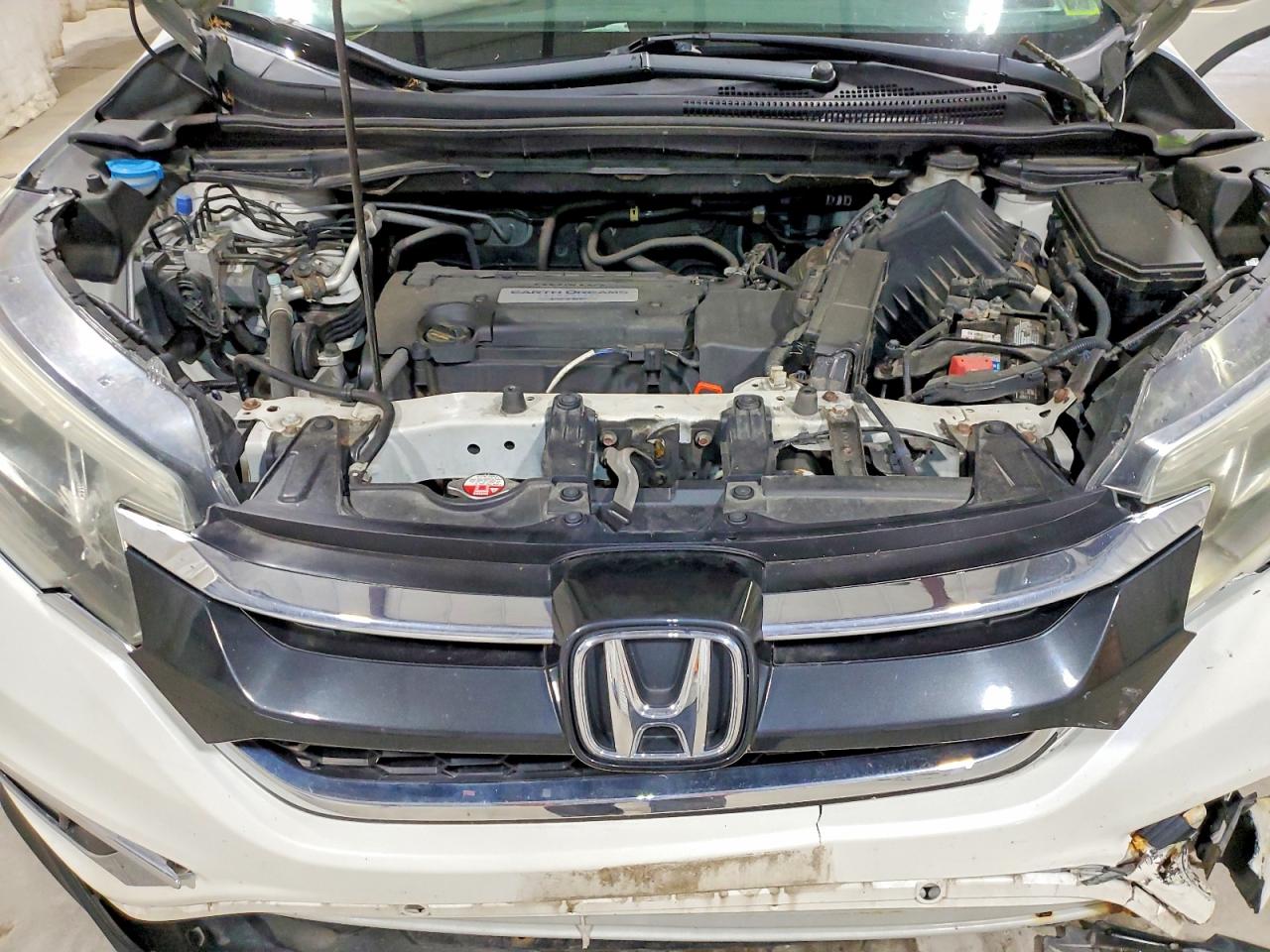 2015 Honda Cr-v Exl Белый vin: 5J6RM4H71FL060956
