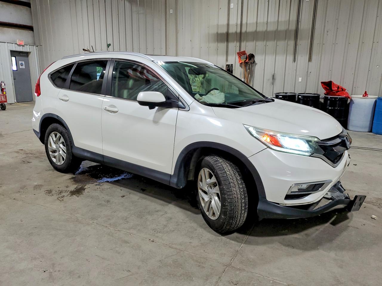 2015 Honda Cr-v Exl Белый vin: 5J6RM4H71FL060956