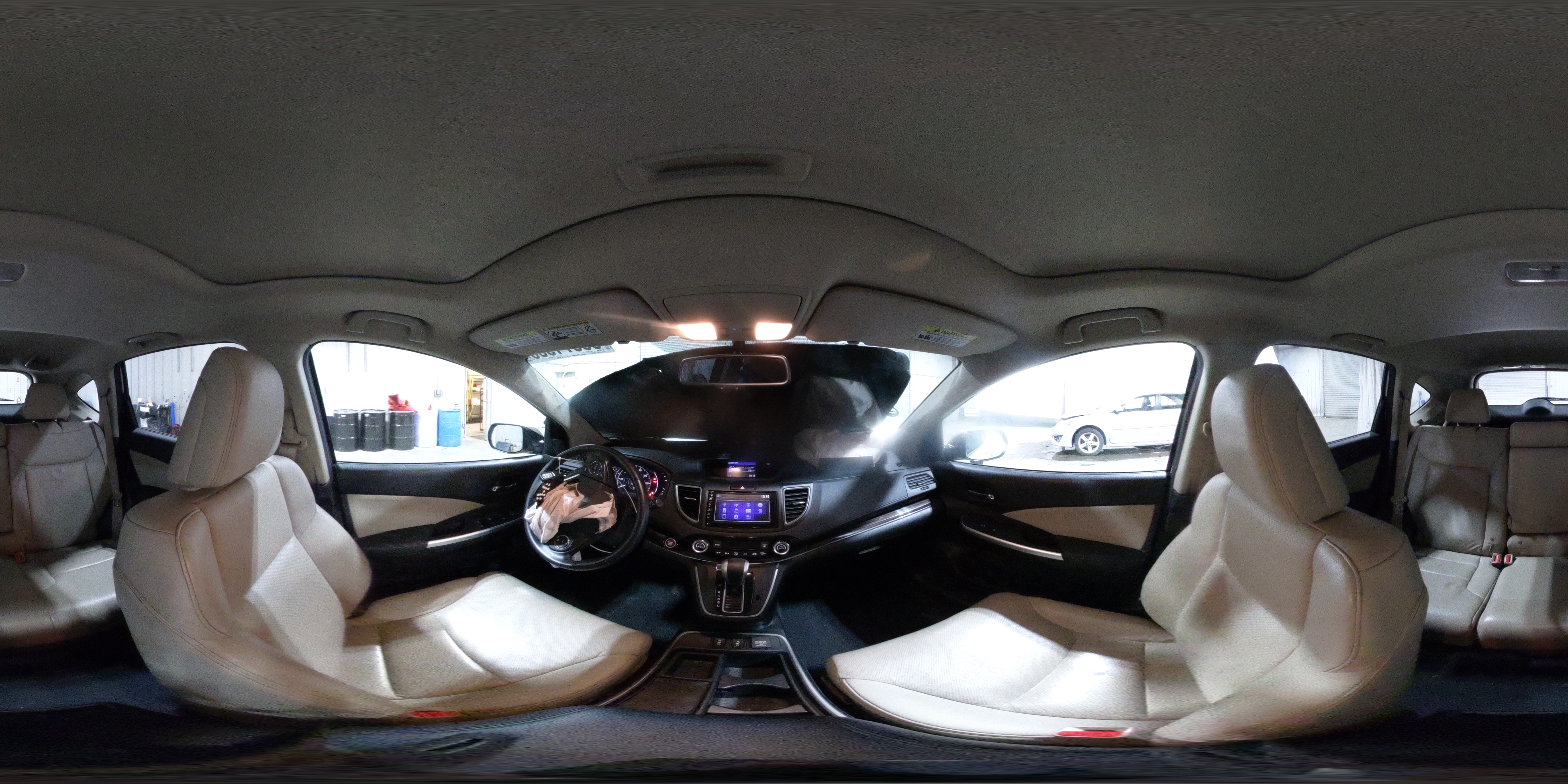 2015 Honda Cr-v Exl Белый vin: 5J6RM4H71FL060956