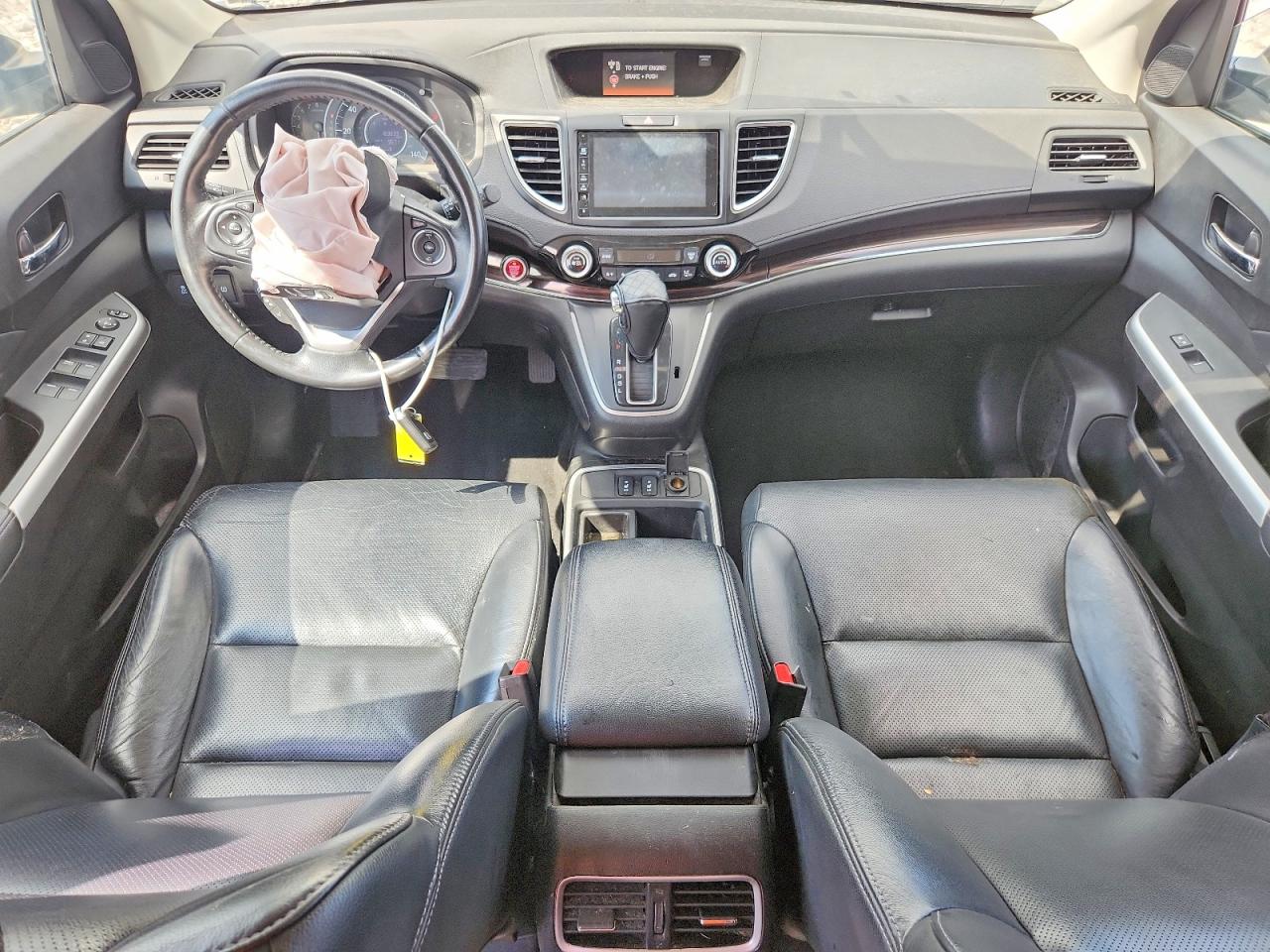 2015 Honda Cr-v Exl Белый vin: 5J6RM4H71FL064490
