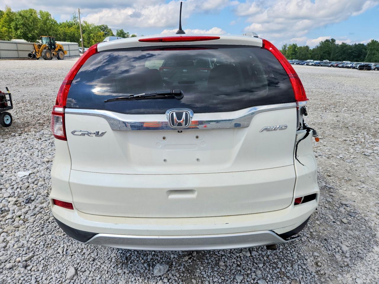 2015 Honda Cr-v Exl Белый vin: 5J6RM4H71FL064490