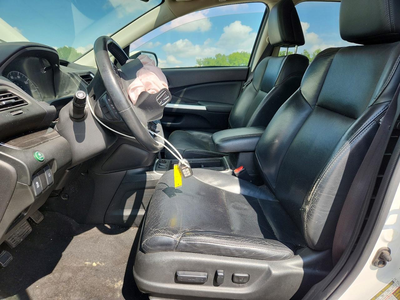 2015 Honda Cr-v Exl Белый vin: 5J6RM4H71FL064490