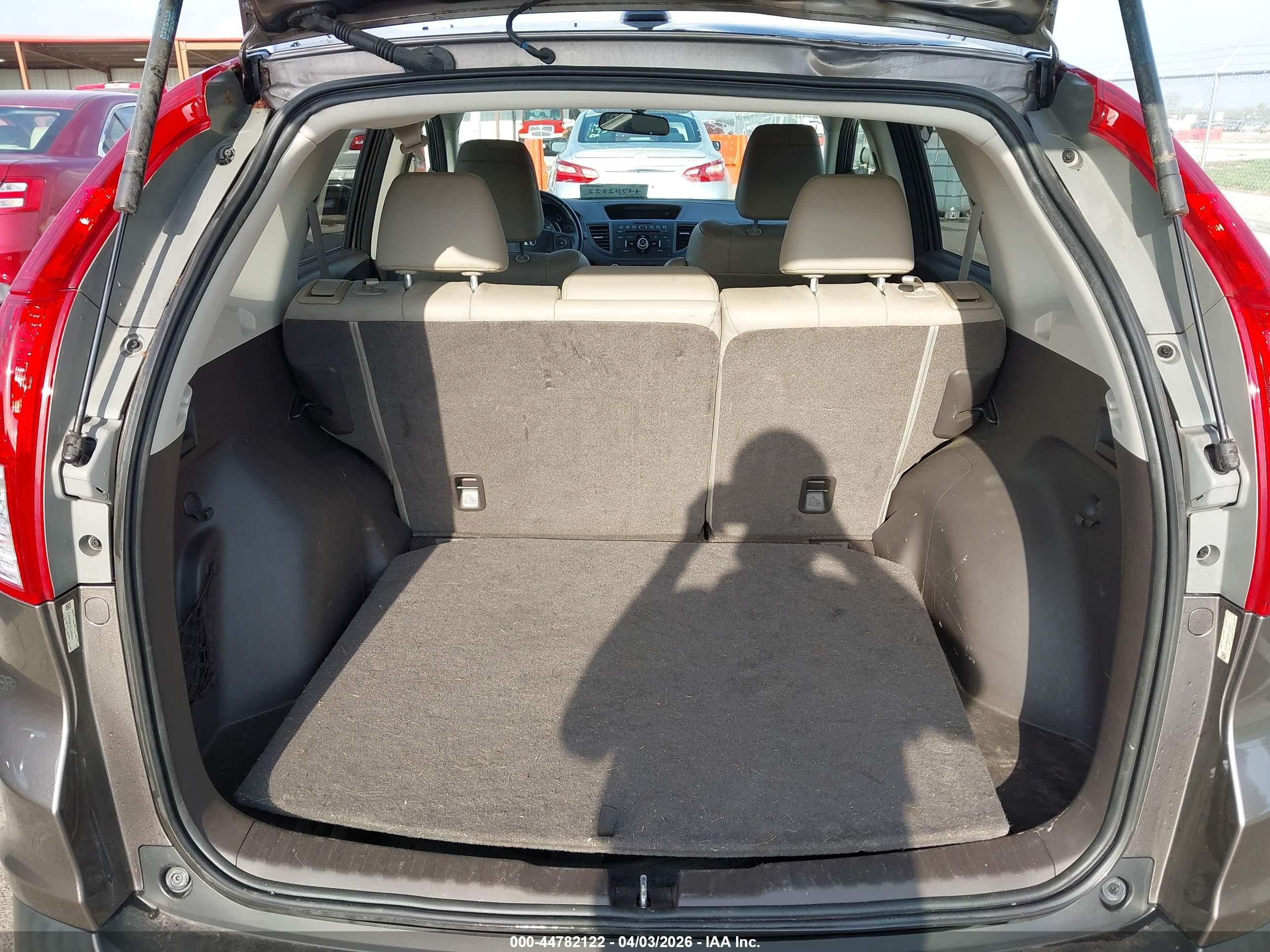 2012 Honda Cr-v Ex-l Gray vin: 5J6RM4H72CL000311