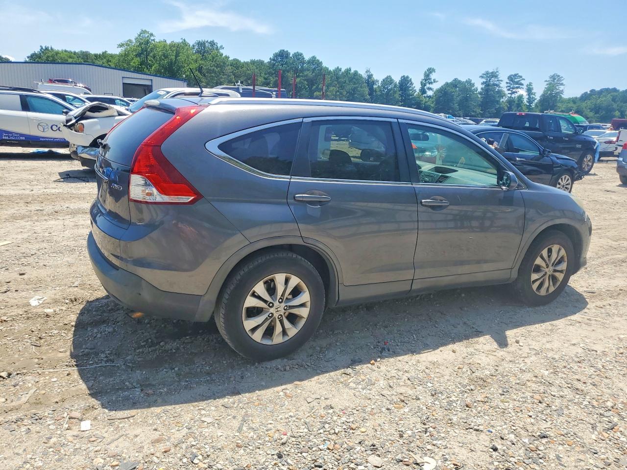2012 Honda Cr-v Exl Gray vin: 5J6RM4H72CL003452