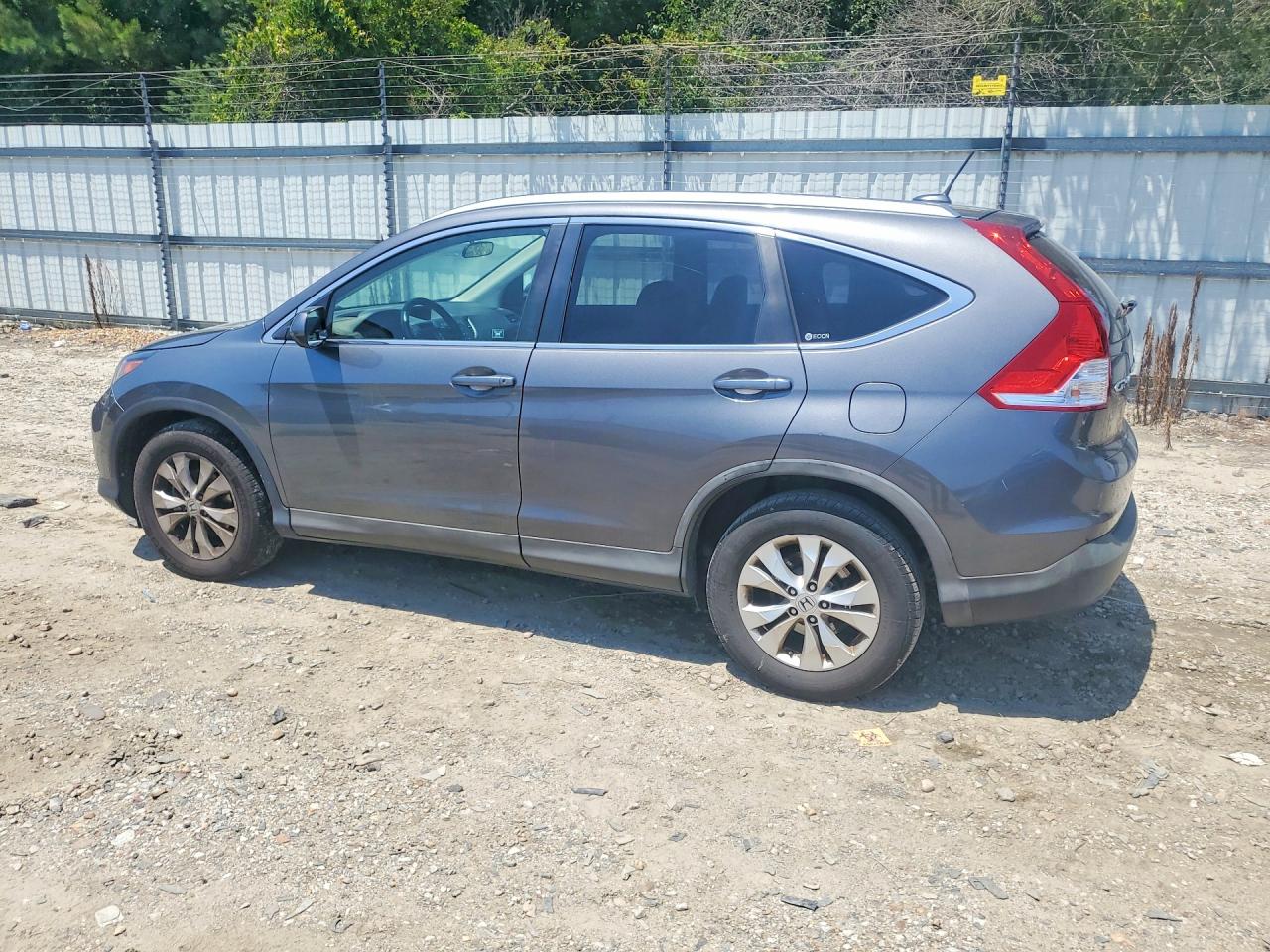 2012 Honda Cr-v Exl Gray vin: 5J6RM4H72CL003452