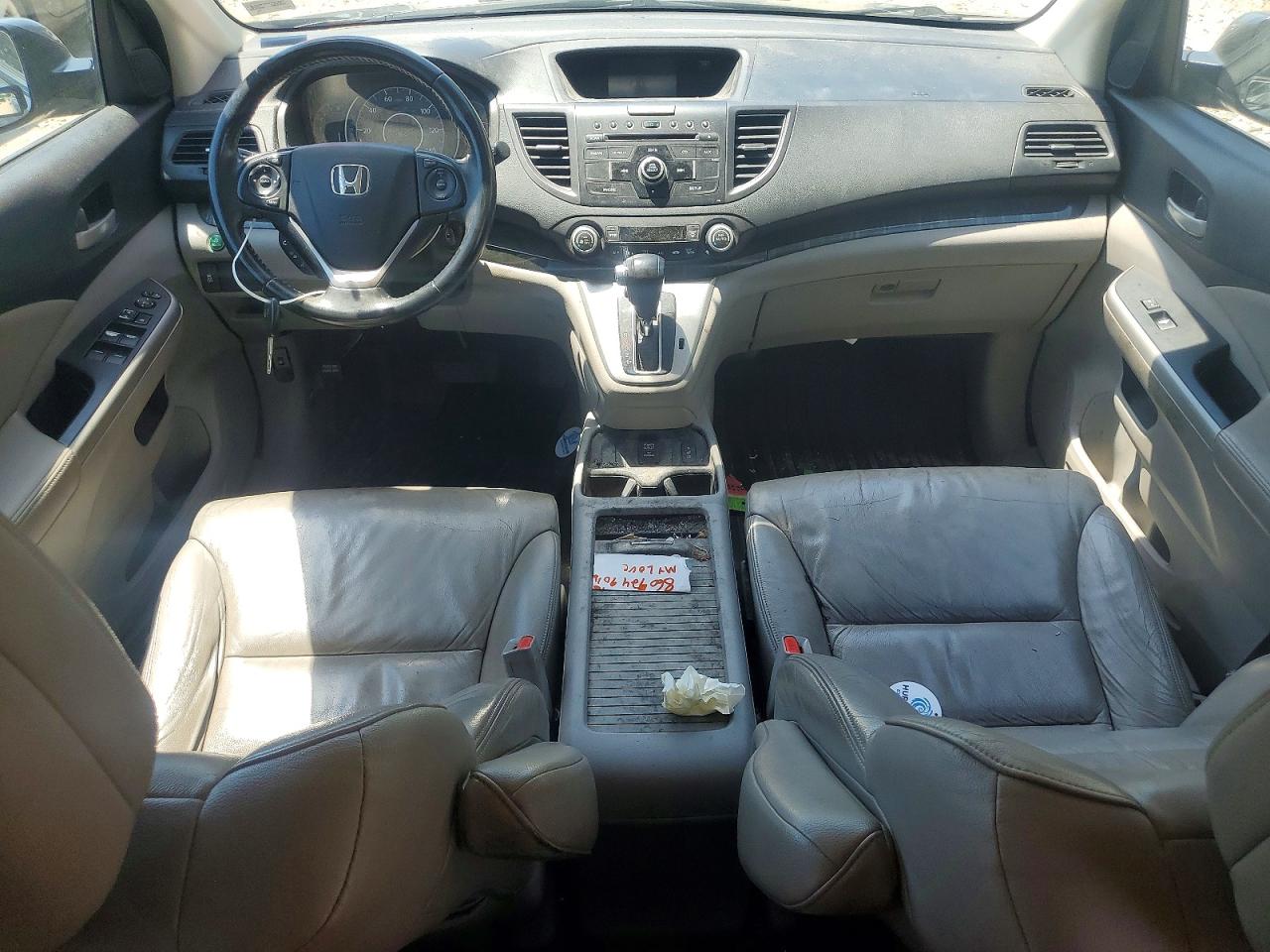2012 Honda Cr-v Exl Gray vin: 5J6RM4H72CL003452