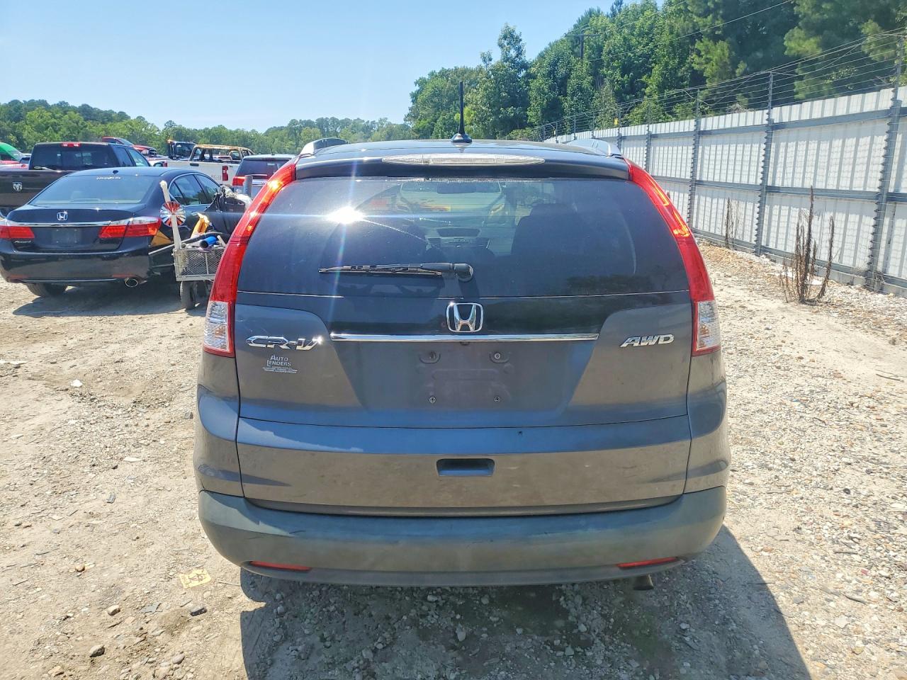 2012 Honda Cr-v Exl Gray vin: 5J6RM4H72CL003452