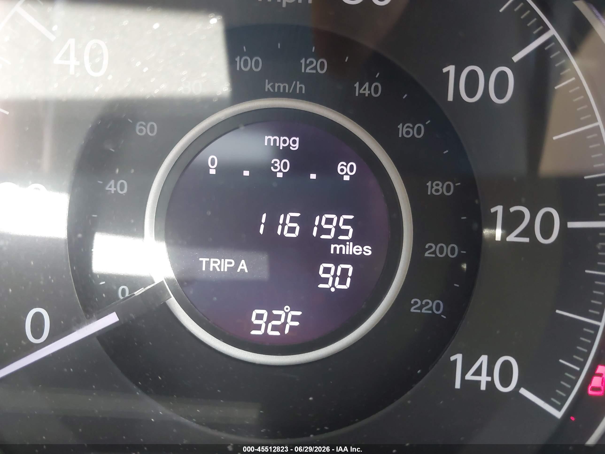 2012 Honda Cr-v Ex-l White vin: 5J6RM4H72CL006755