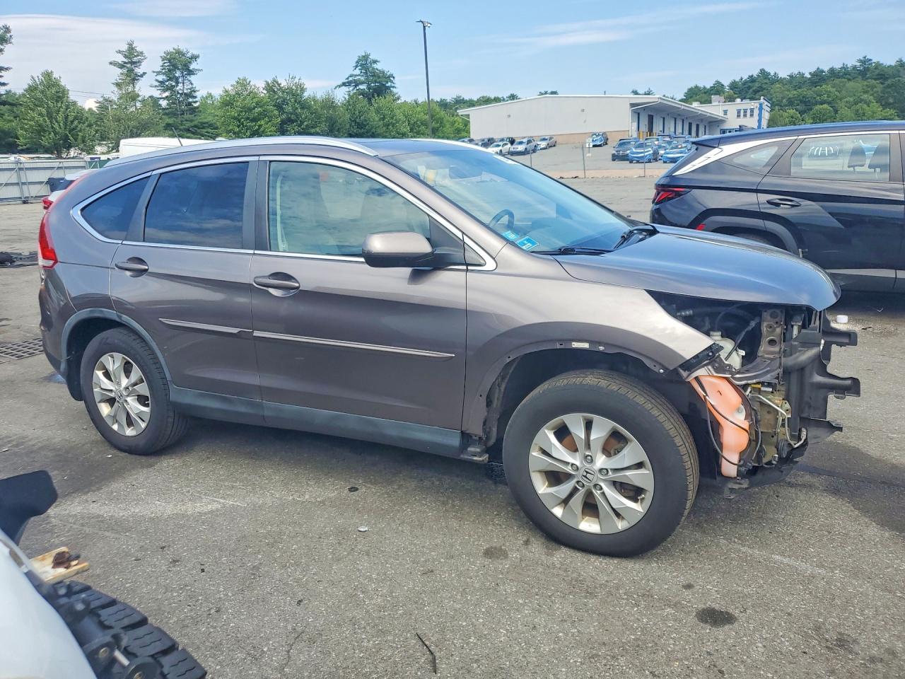 2012 Honda Cr-v Exl Gray vin: 5J6RM4H72CL011924