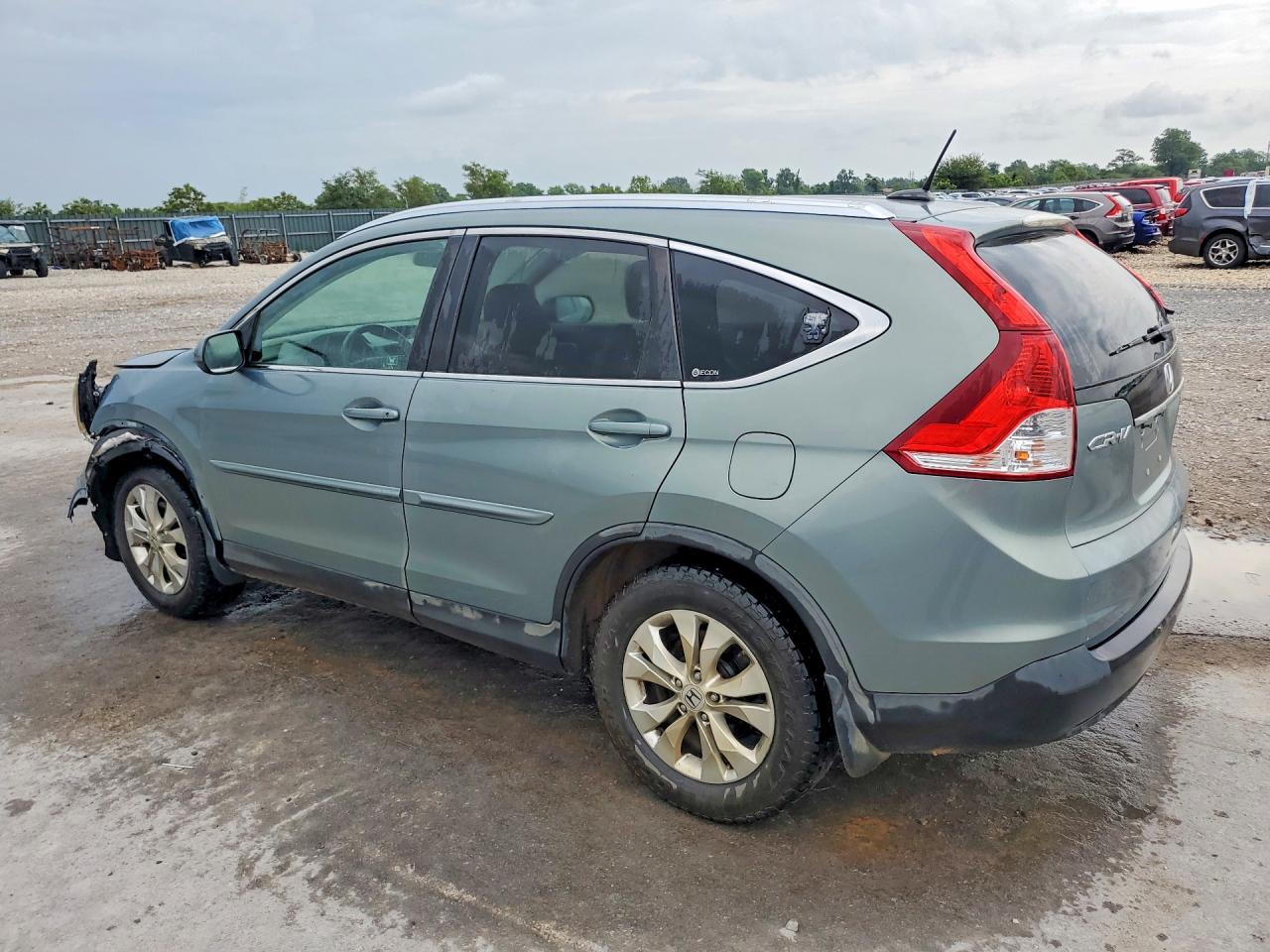 2012 Honda Cr-v Exl Gray vin: 5J6RM4H72CL020574