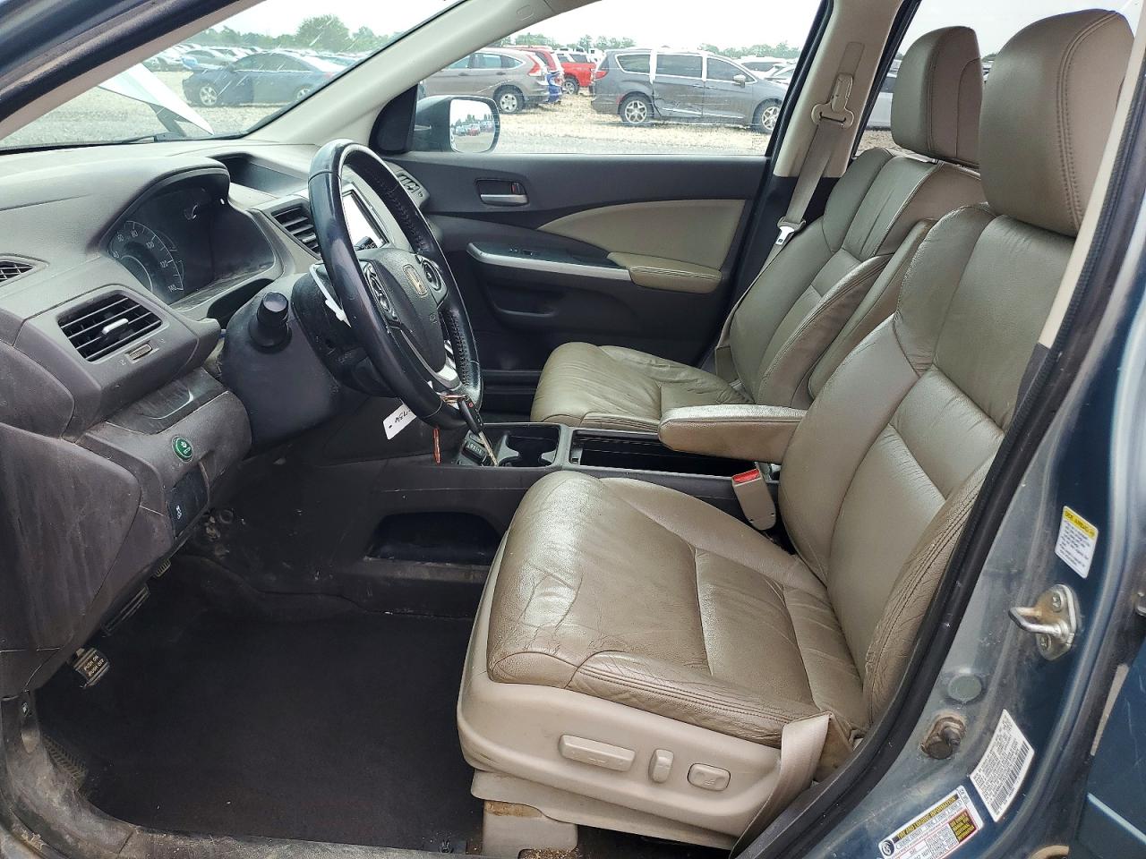2012 Honda Cr-v Exl Gray vin: 5J6RM4H72CL020574