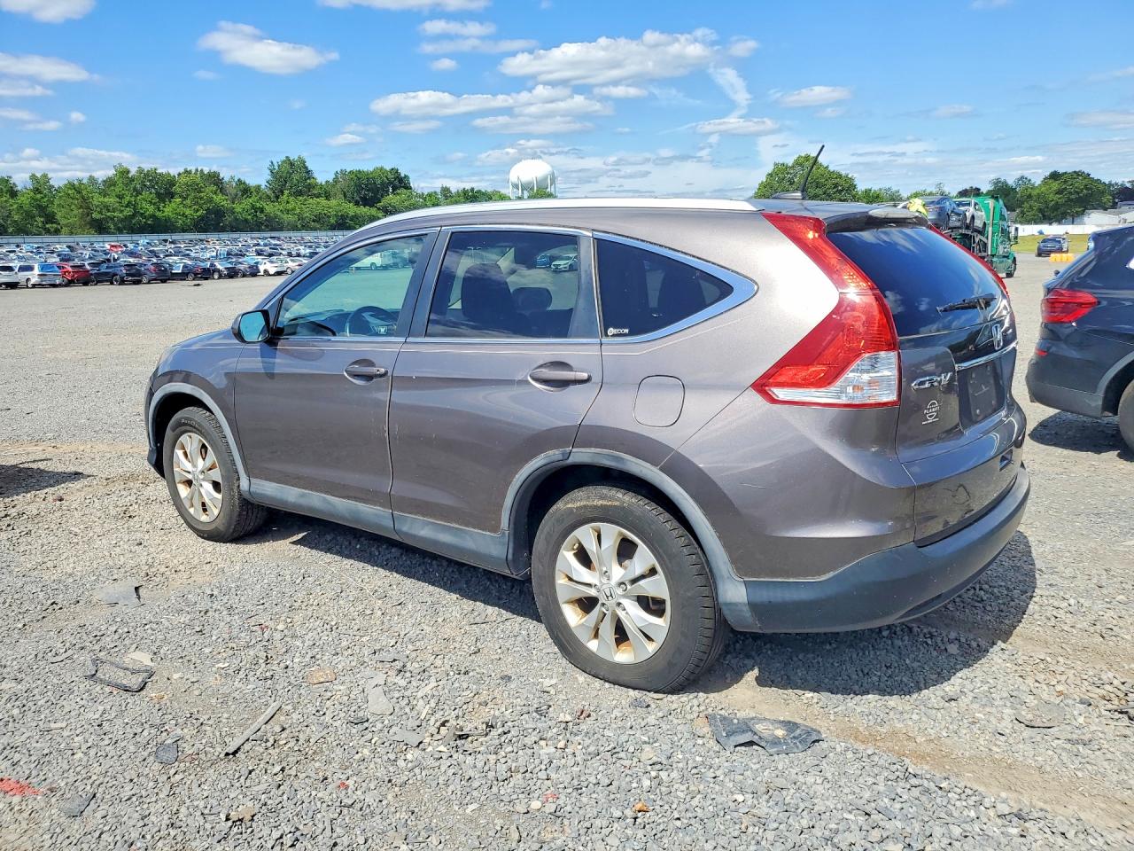 2012 Honda Cr-v Exl Gray vin: 5J6RM4H72CL024348