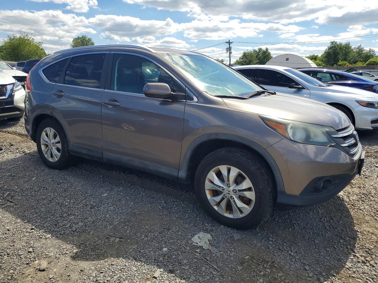 2012 Honda Cr-v Exl Gray vin: 5J6RM4H72CL024348