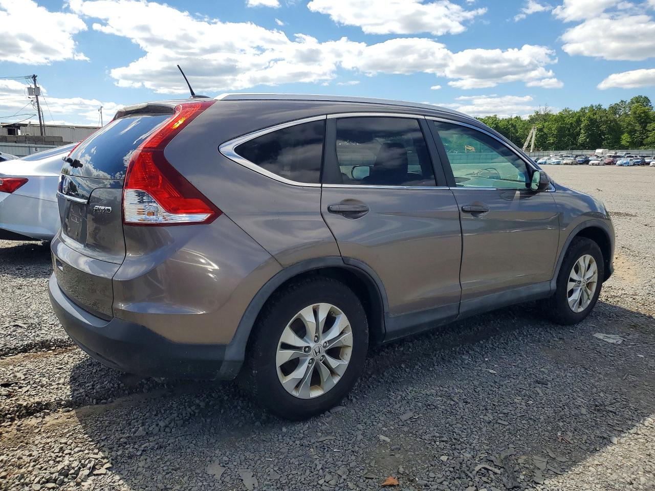2012 Honda Cr-v Exl Gray vin: 5J6RM4H72CL024348