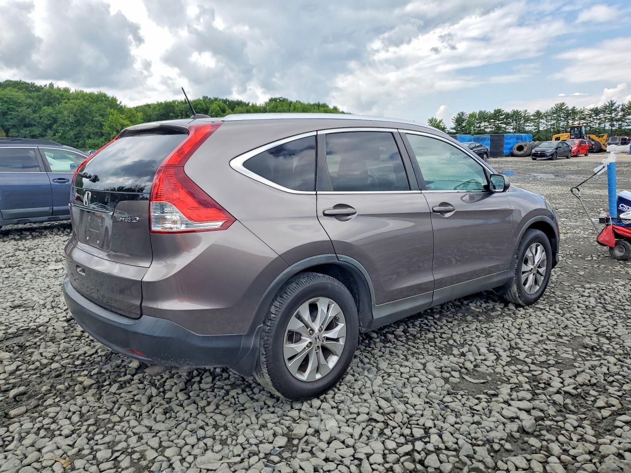 2012 Honda Cr-v Exl Brown vin: 5J6RM4H72CL025645