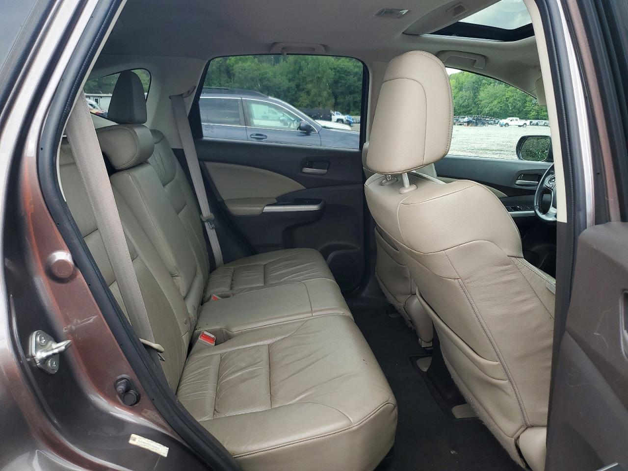 2012 Honda Cr-v Exl Brown vin: 5J6RM4H72CL025645