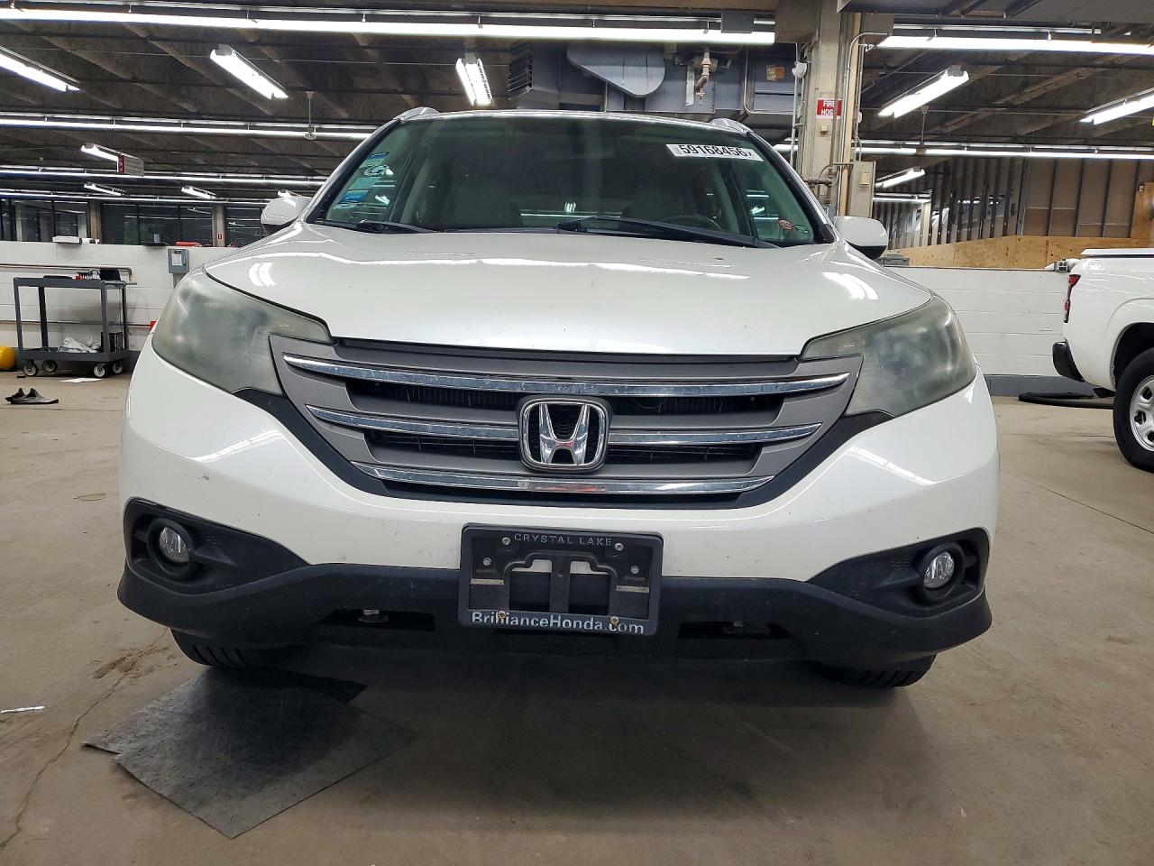 2012 Honda Cr-v Exl White vin: 5J6RM4H72CL046706