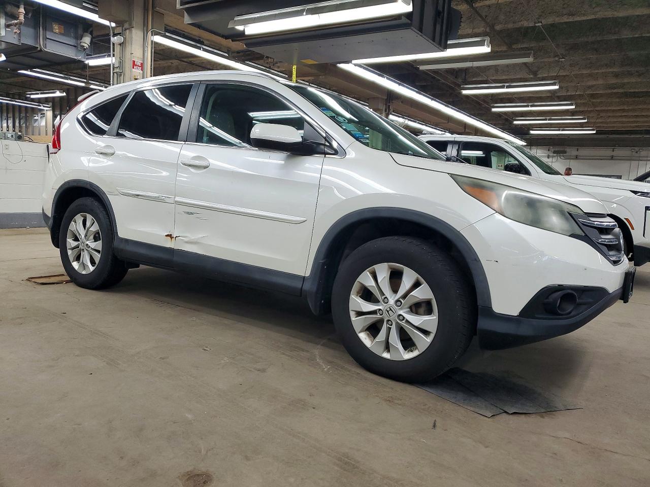 2012 Honda Cr-v Exl White vin: 5J6RM4H72CL046706