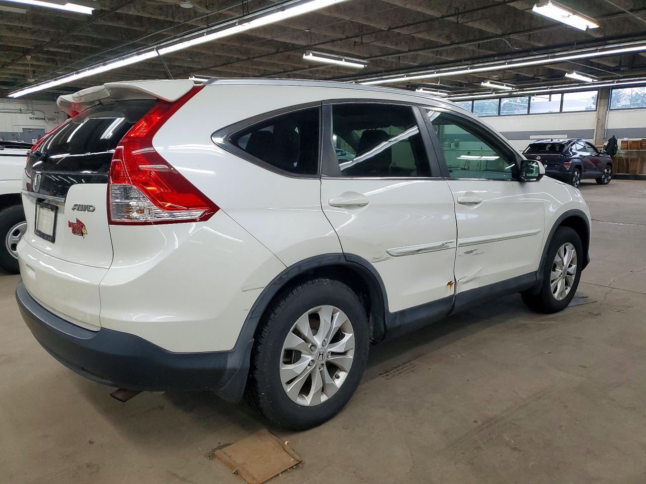 2012 Honda Cr-v Exl White vin: 5J6RM4H72CL046706