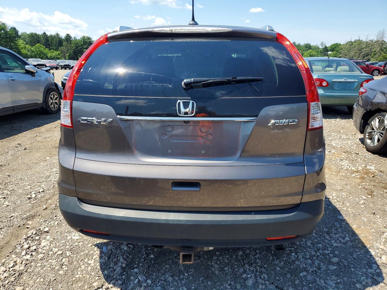 2012 Honda Cr-v Exl Gray vin: 5J6RM4H72CL058113