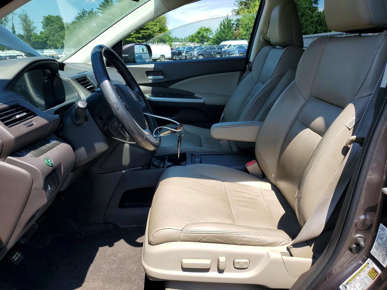 2012 Honda Cr-v Exl Gray vin: 5J6RM4H72CL058113