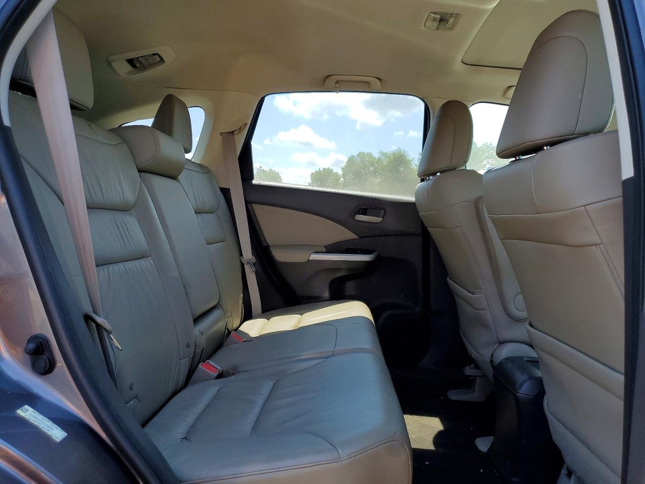 2012 Honda Cr-v Exl Gray vin: 5J6RM4H72CL058113